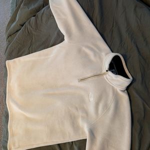 North Face waffle 1/4 zip